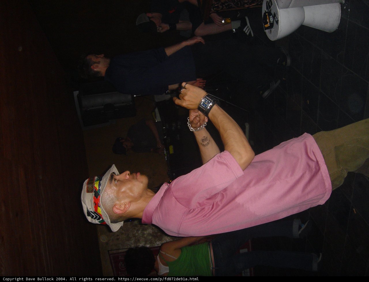 Pink Shirted Man at the Club