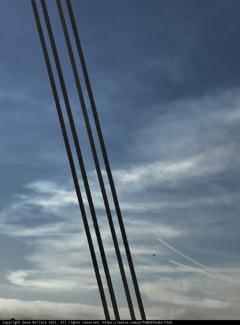 Flying High Above the Bay Bridge