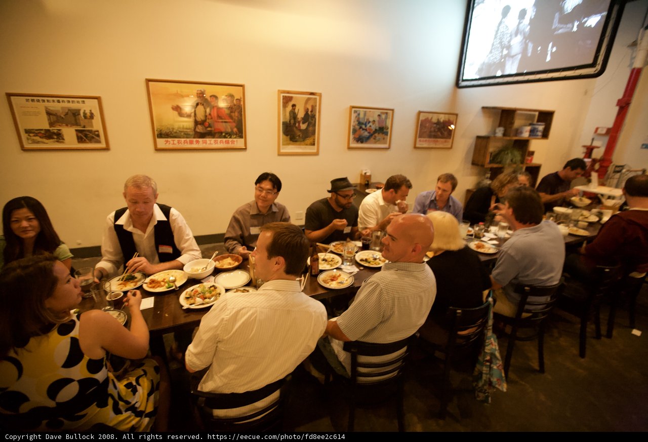 Geek Dinner at the Restaurant