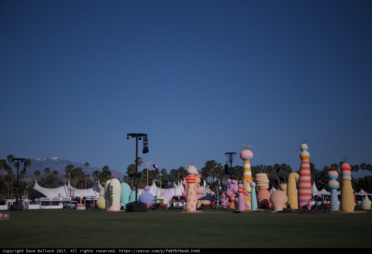 Vibrant Sculptures in the Park