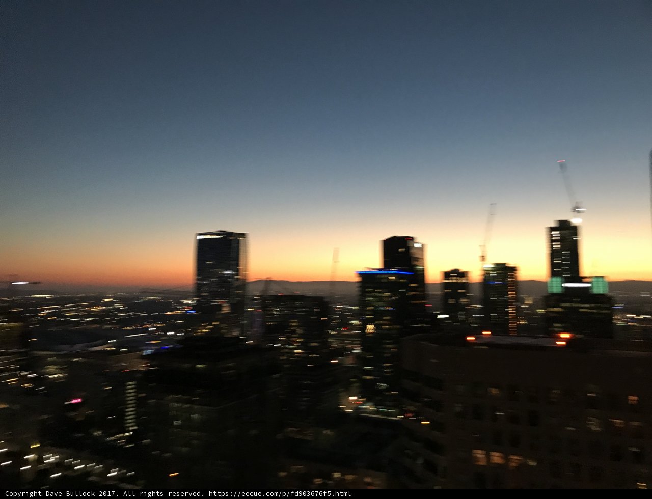 The Metropolis at Sunset