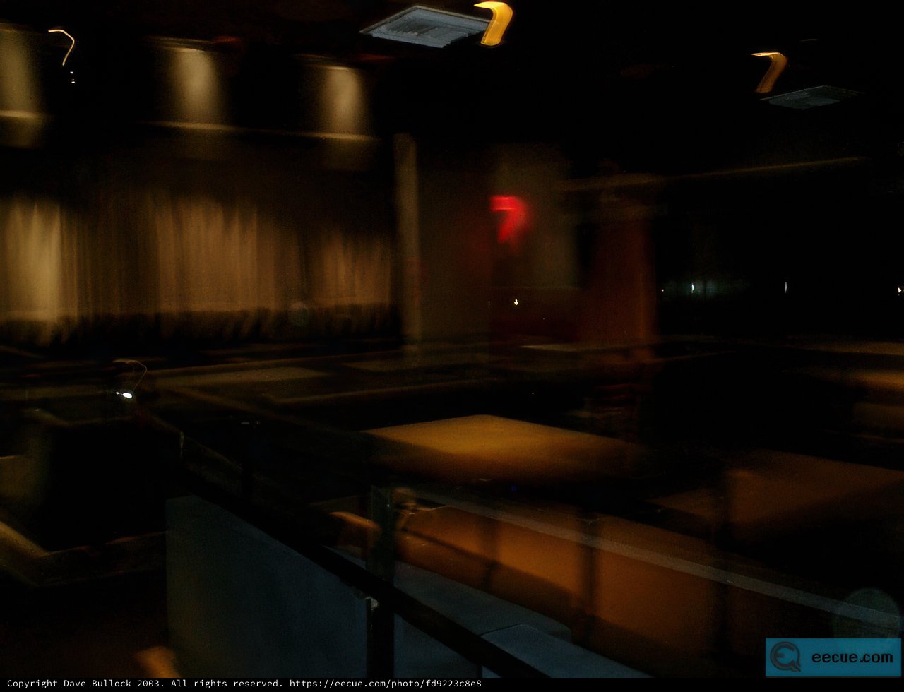 Blurred Nightclub Stage