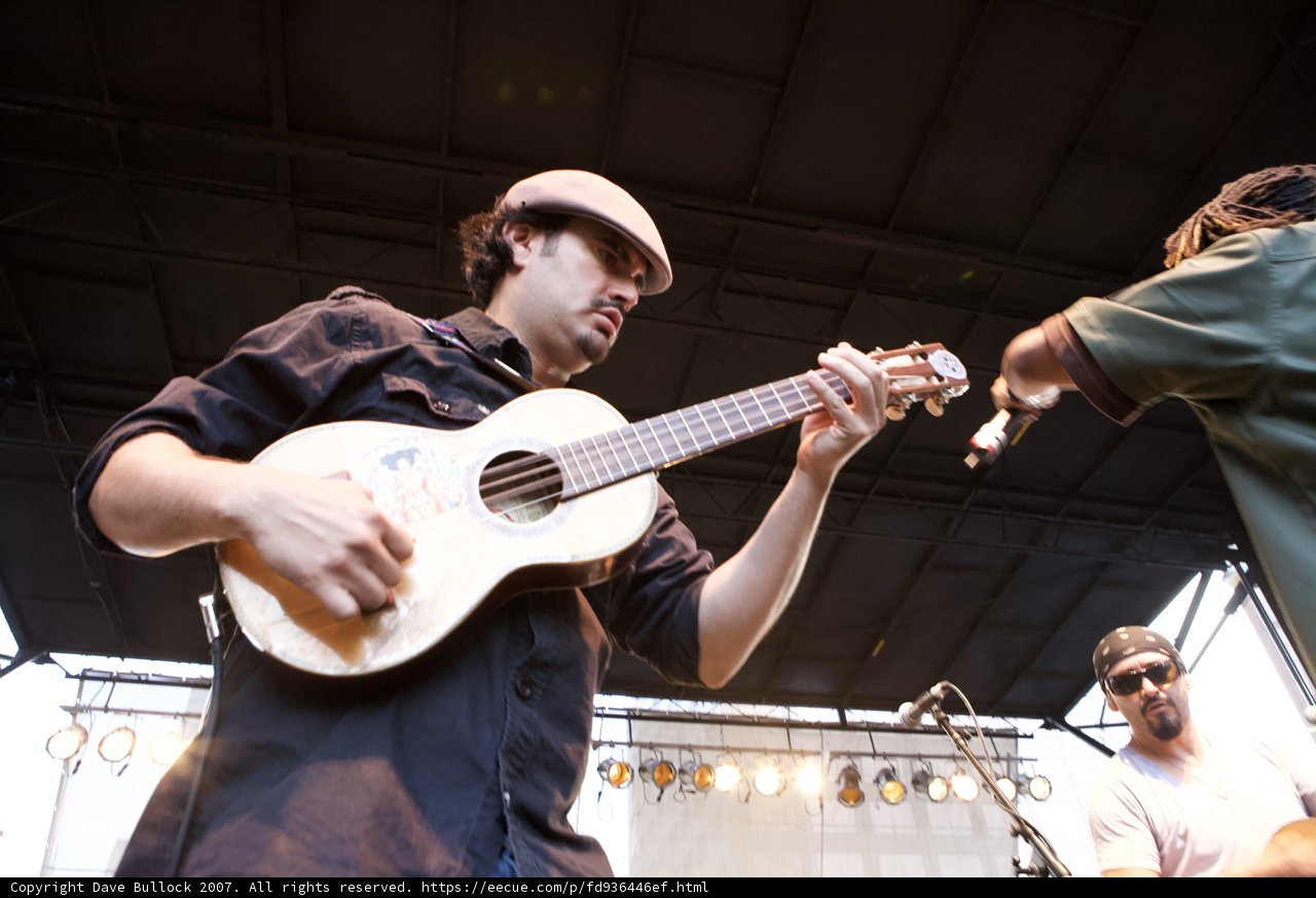 Strumming His Heart Out