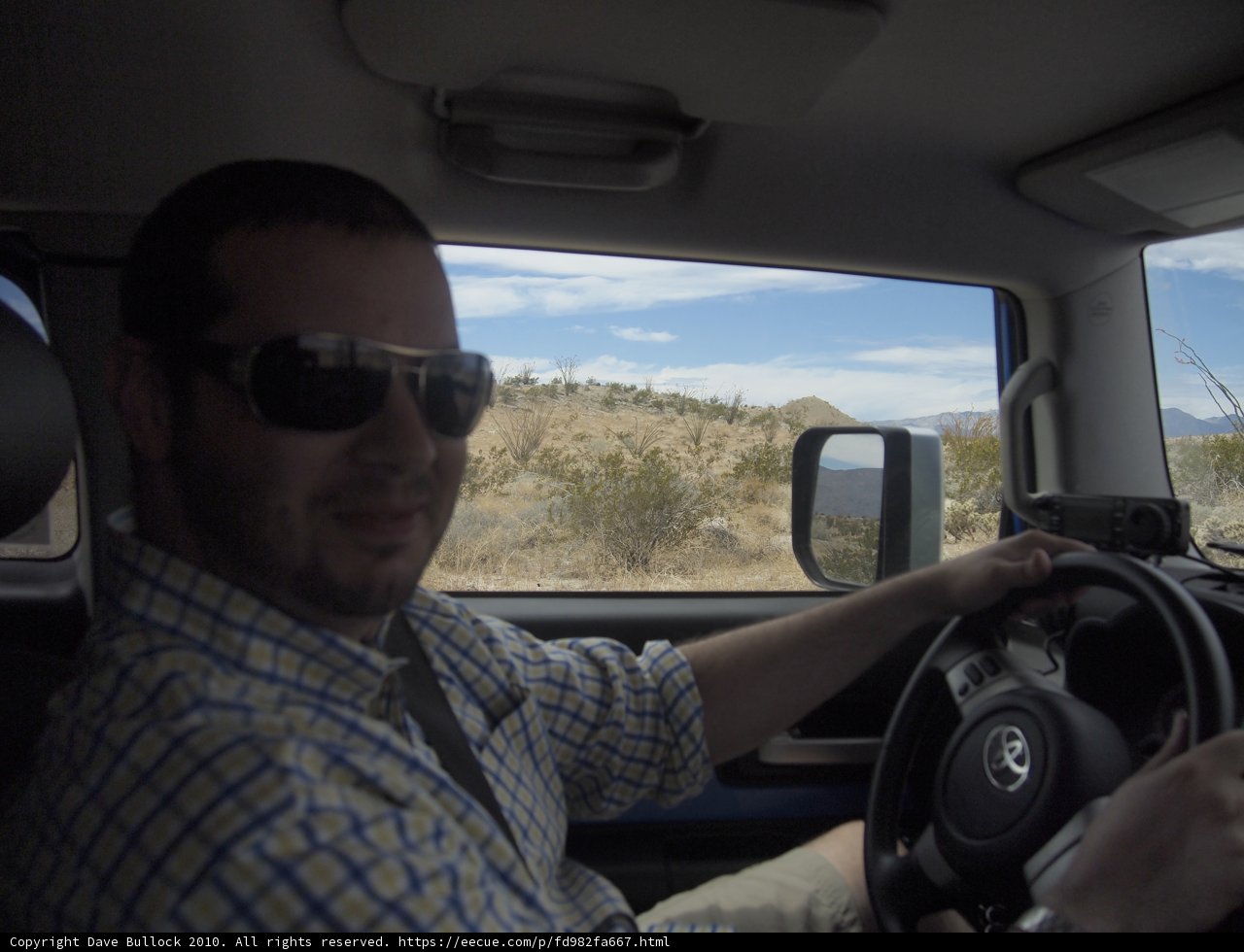 Driving Away into the Blue Yonder