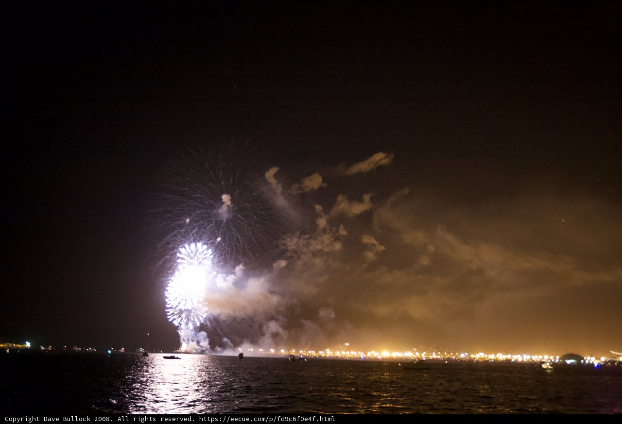 Sparkling Celebration on the Water