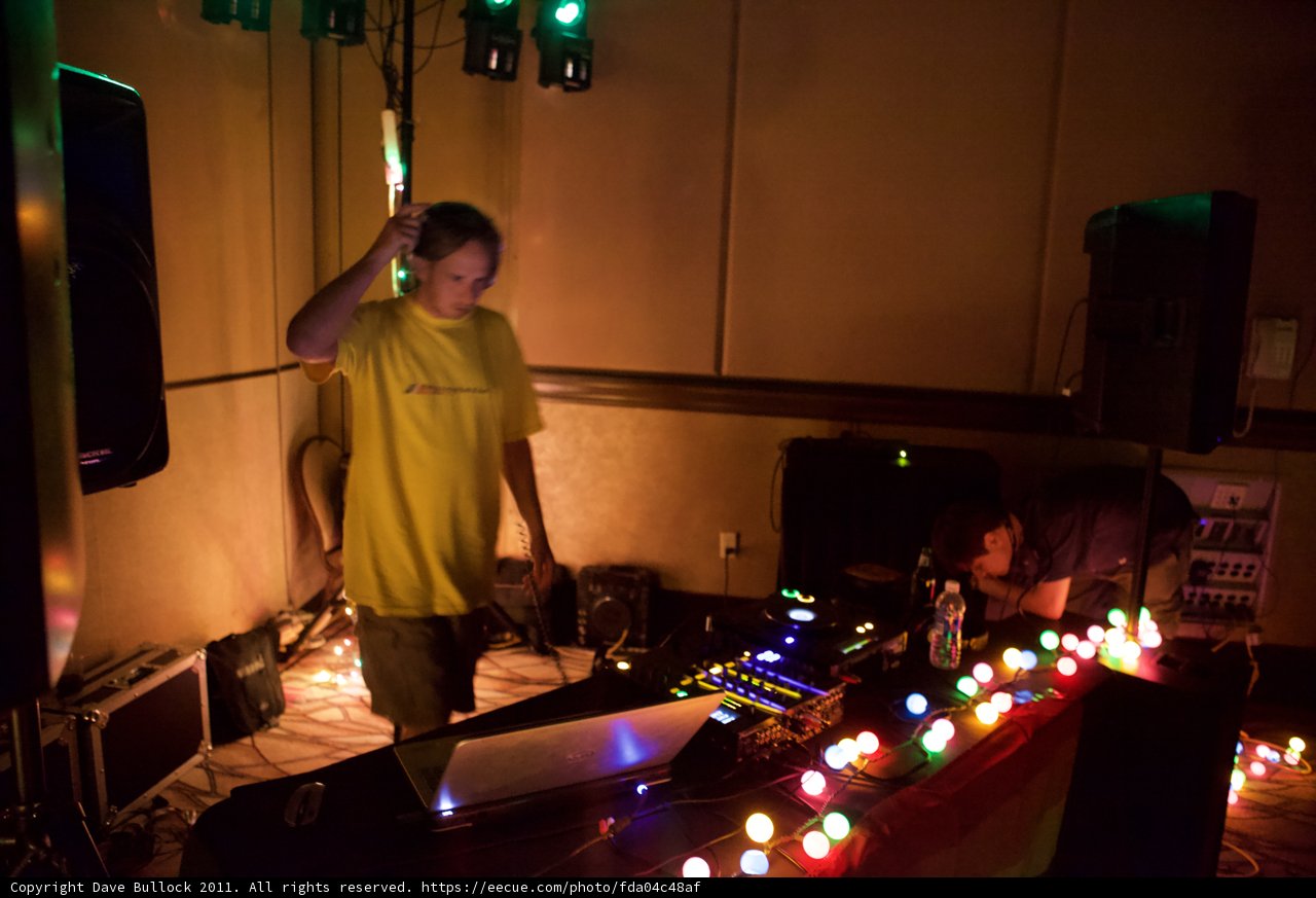Yellow Shirt Deejay at Defcon 2011