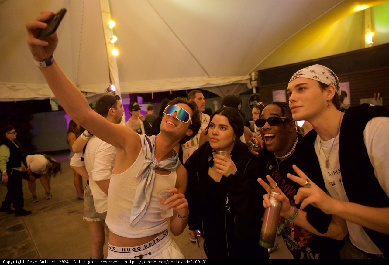 Vibrant Night at Coachella 2024