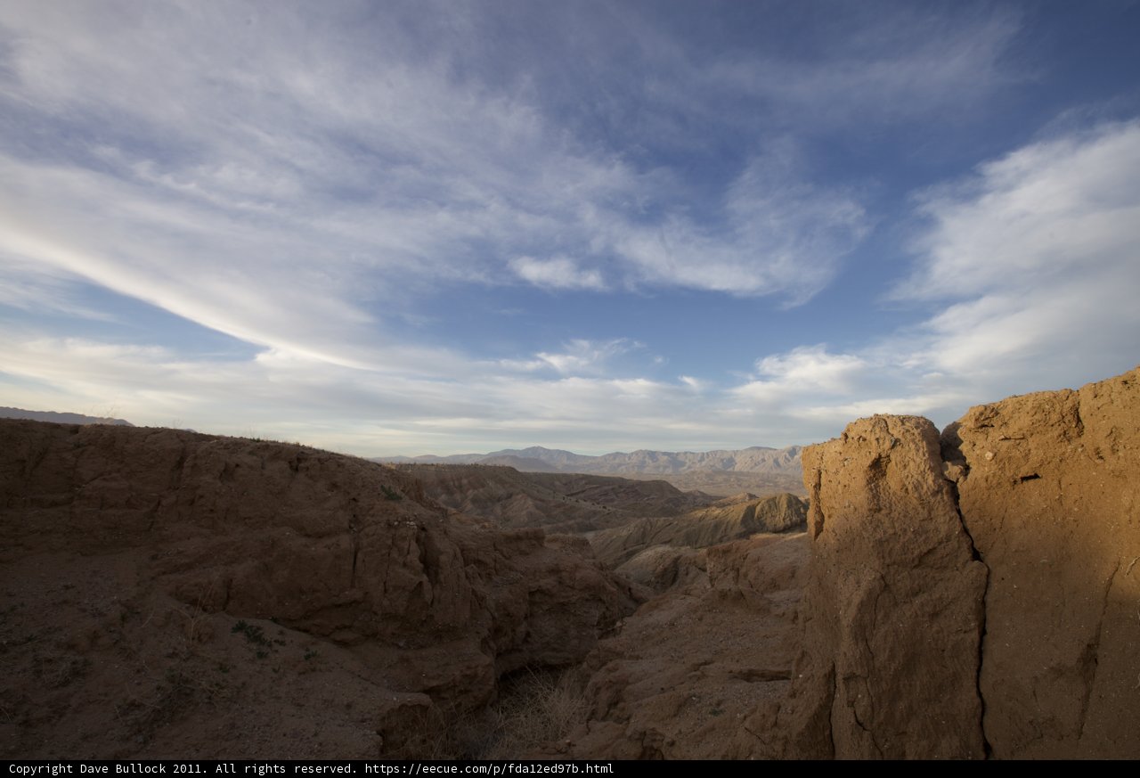 Majestic Landscape of Anza Borrego Desert