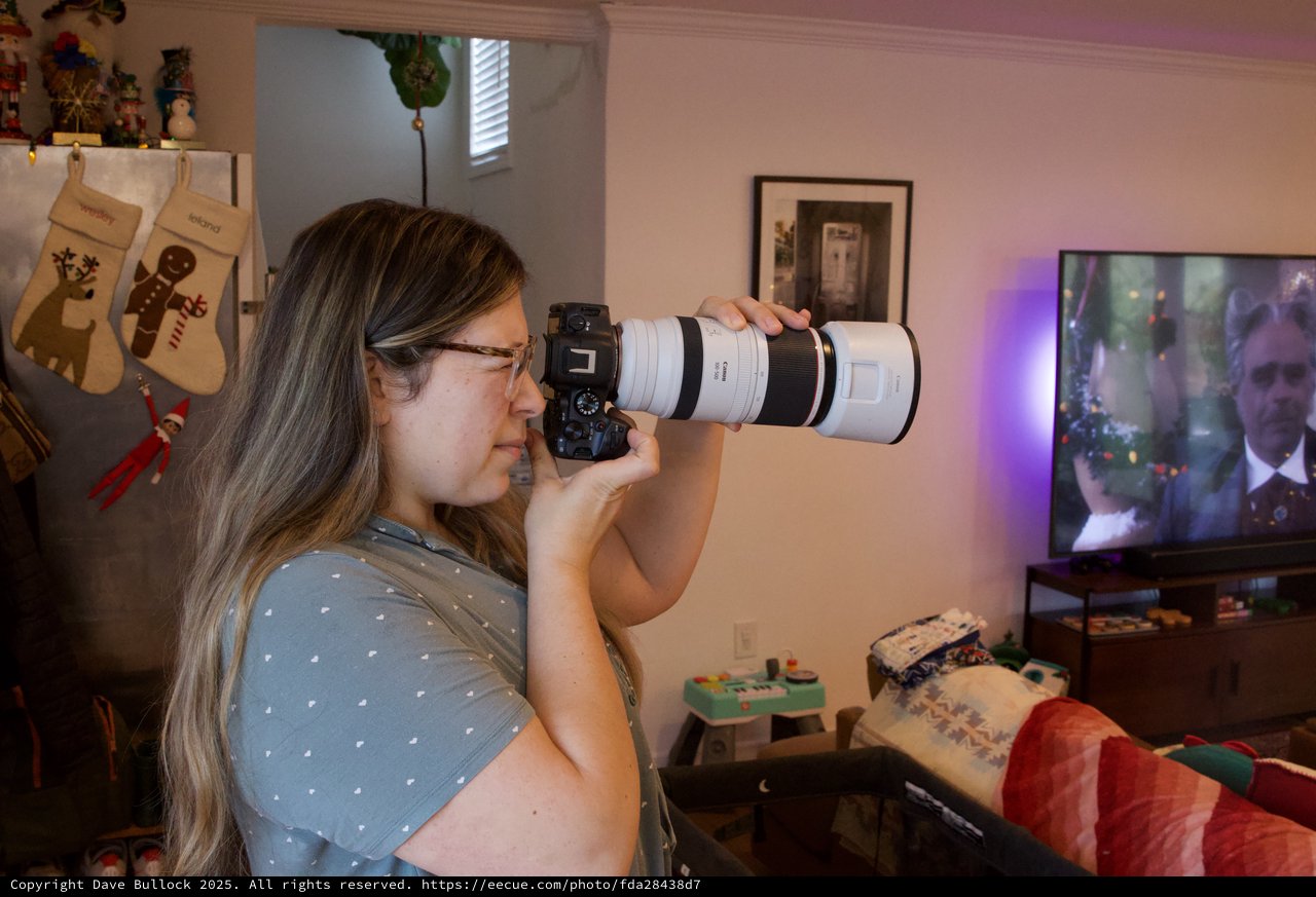 Indoor Photography Session During Christmas Season
