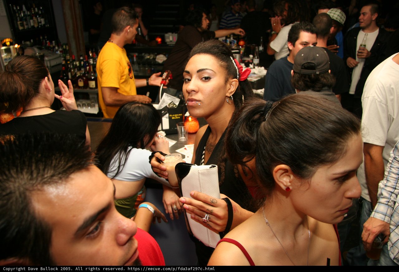 The Busy Bar Scene
