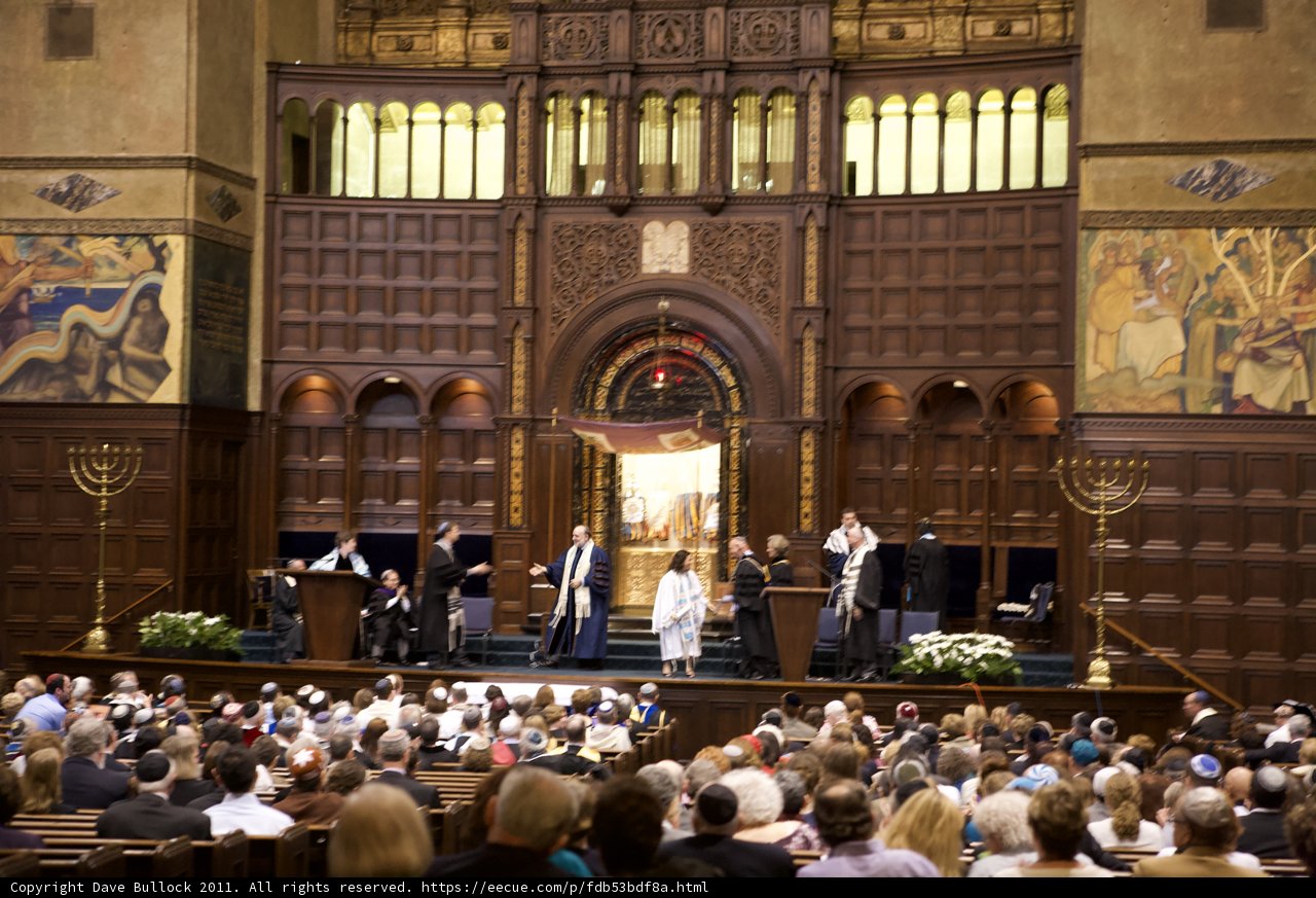 Church Service with Engaging Sermon
