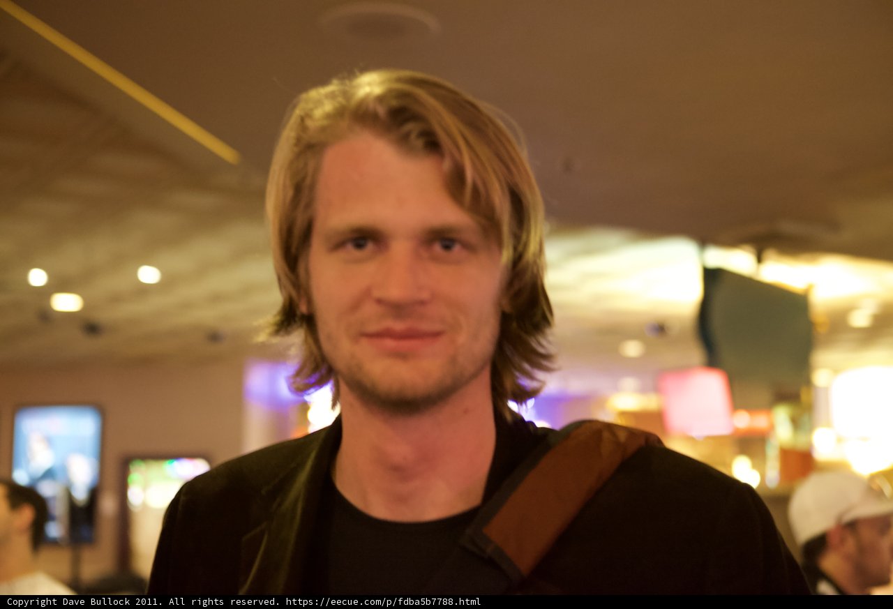 Long-Haired Man in a Pub