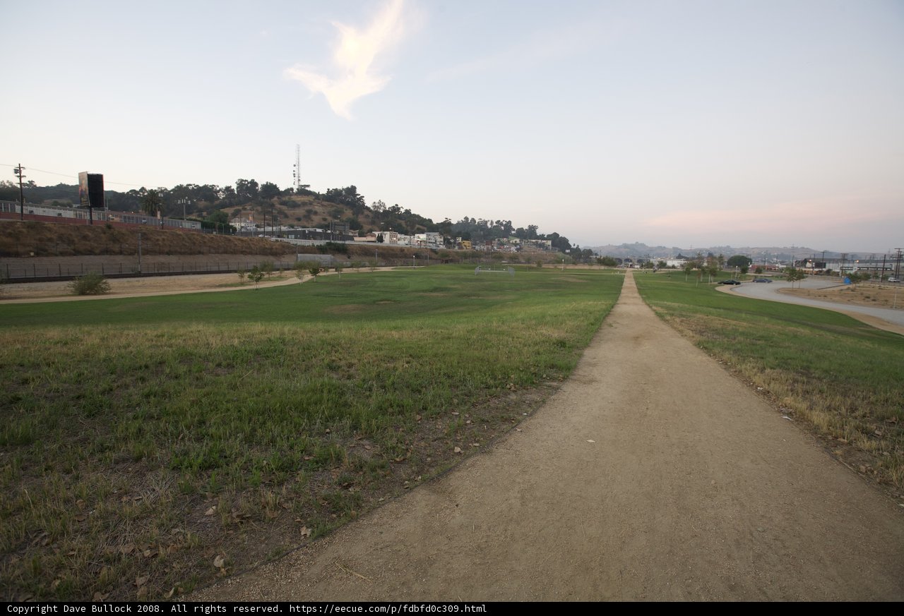 Grassy Path Along a Serene Field
