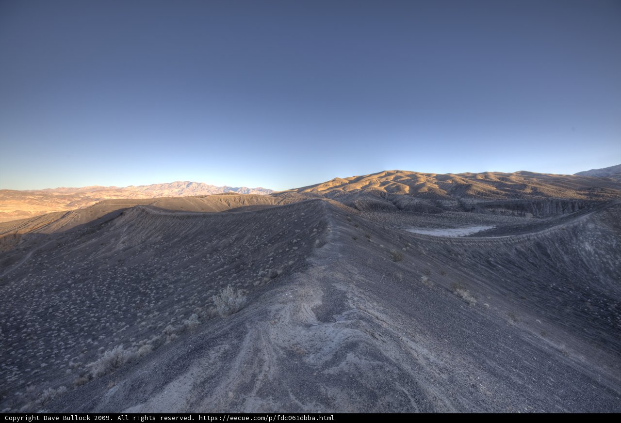 Majestic View of the Desert and Mountains