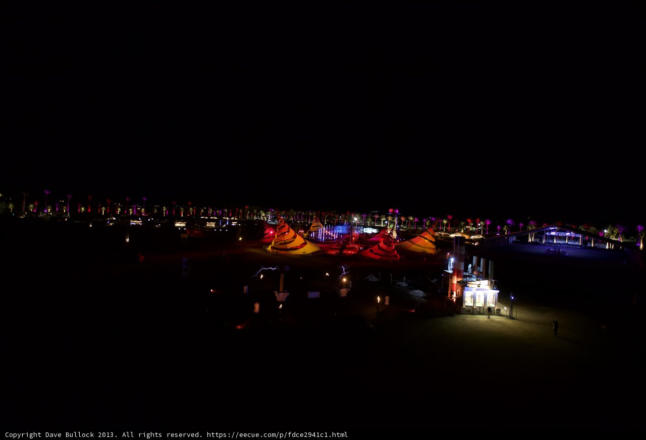 Night Sky Above the Metropolis