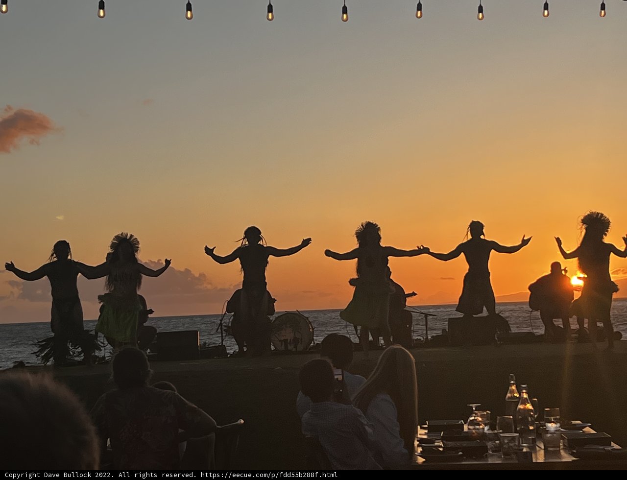 Dancing into the Sunset on Maui