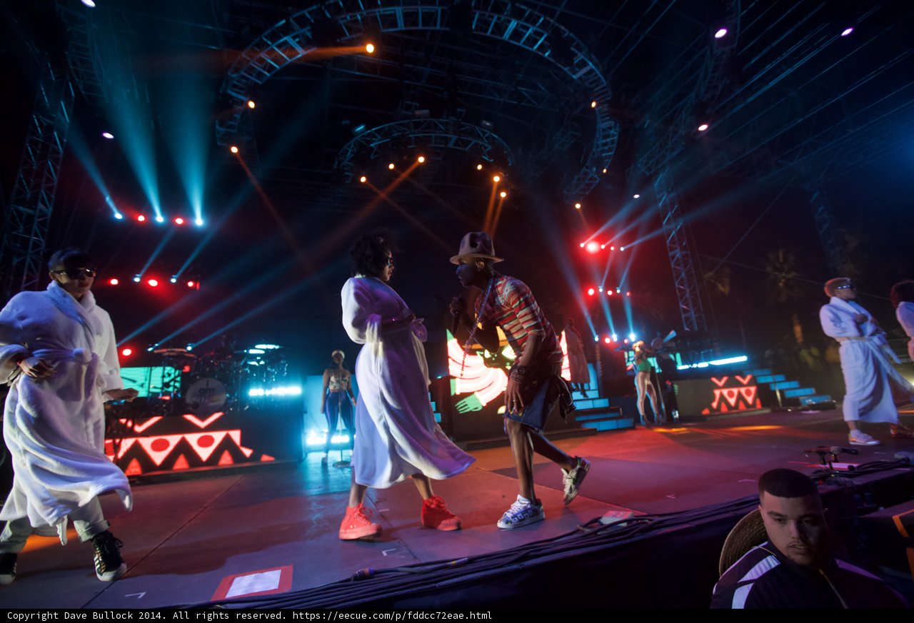 Stage Lights on the Circus Performance