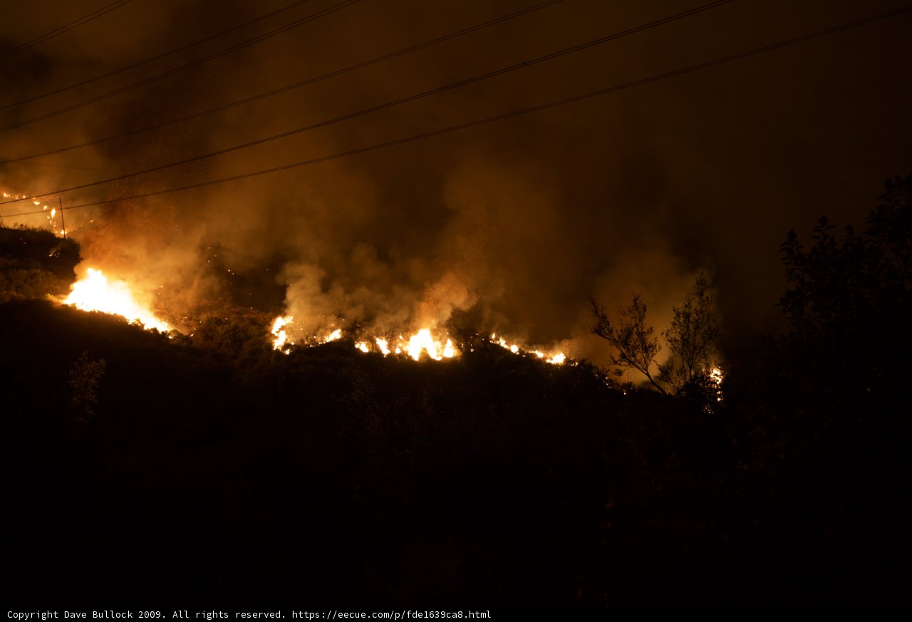 Station Fire Rages On