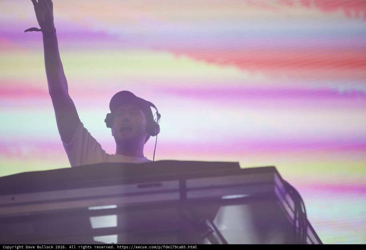 Baauer on the Coachella Stage