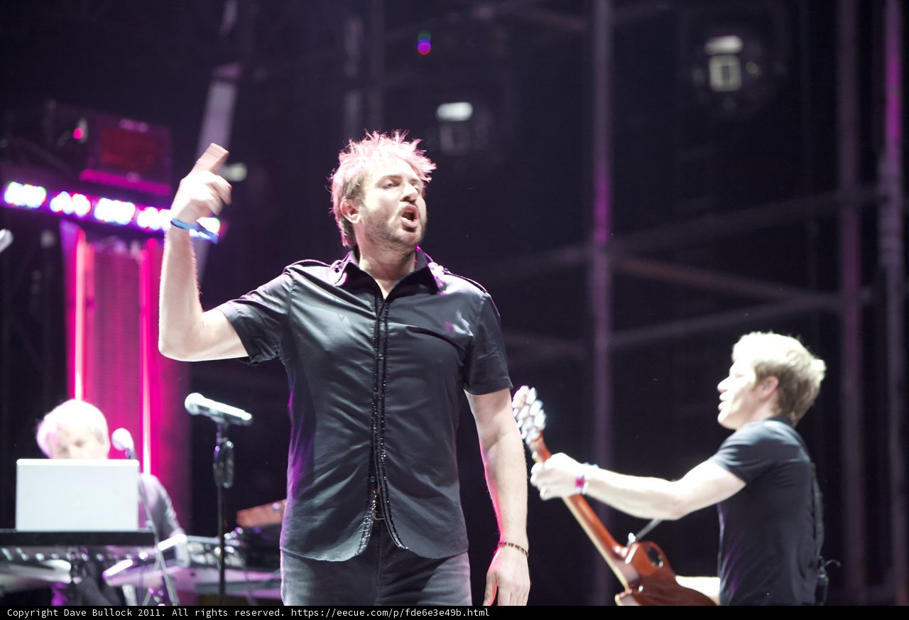 Simon Le Bon Rocks the Stage at Coachella 2011