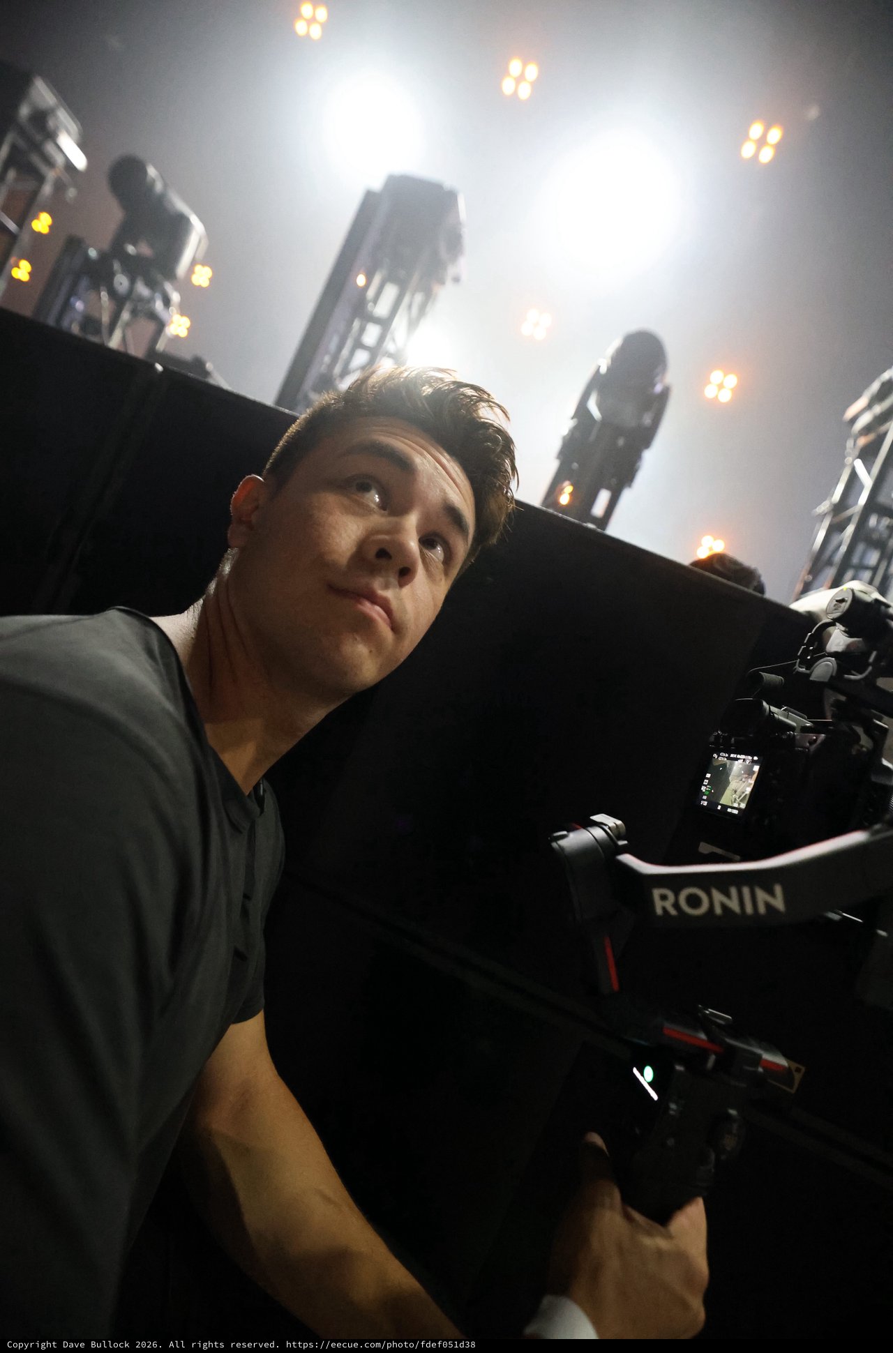 Cameraman Behind the Scenes at Wobbleland Festival