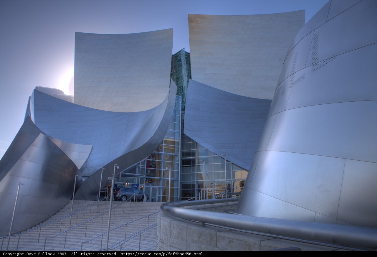 The Curved Roof of the City's Iconic Concert Building