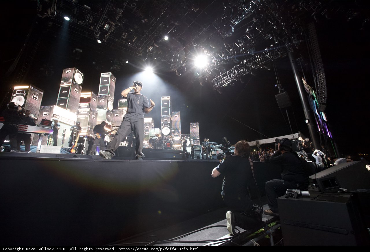 Rocking the Stage: An Energetic Performance at Coachella 2010
