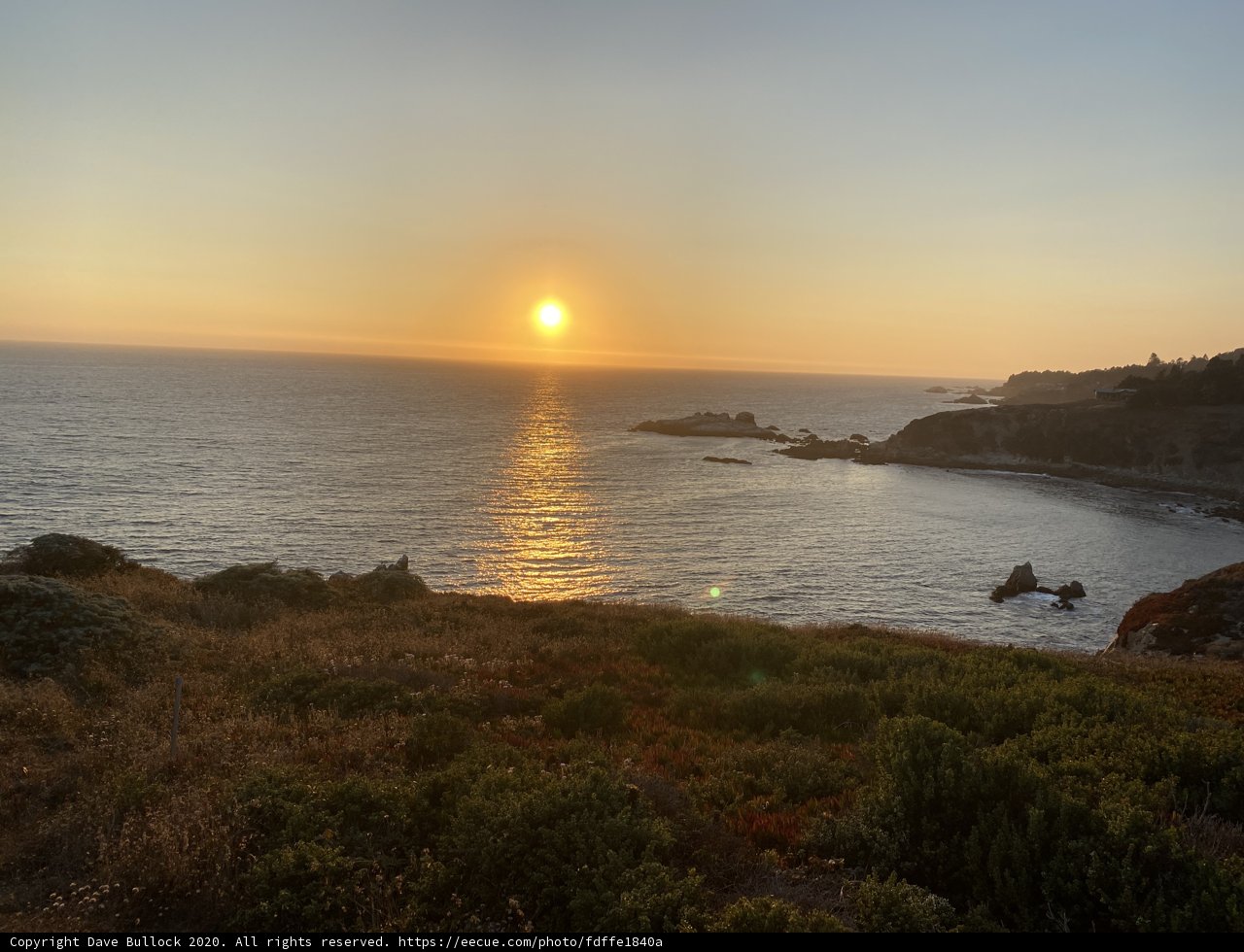 Sunset Bliss at Jenner, California