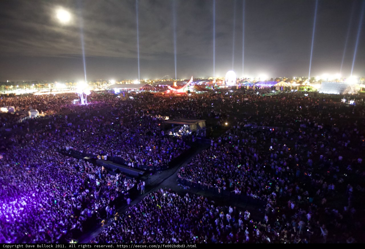 Electric Sky: A Concert at Night