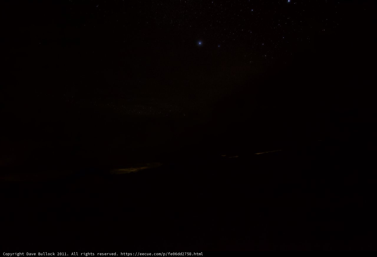 Starry Night Sky