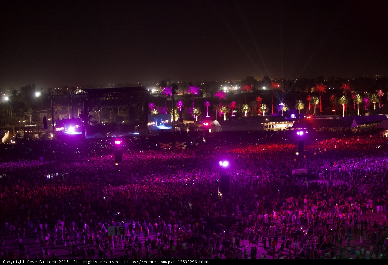 Nighttime Concert Metropolis