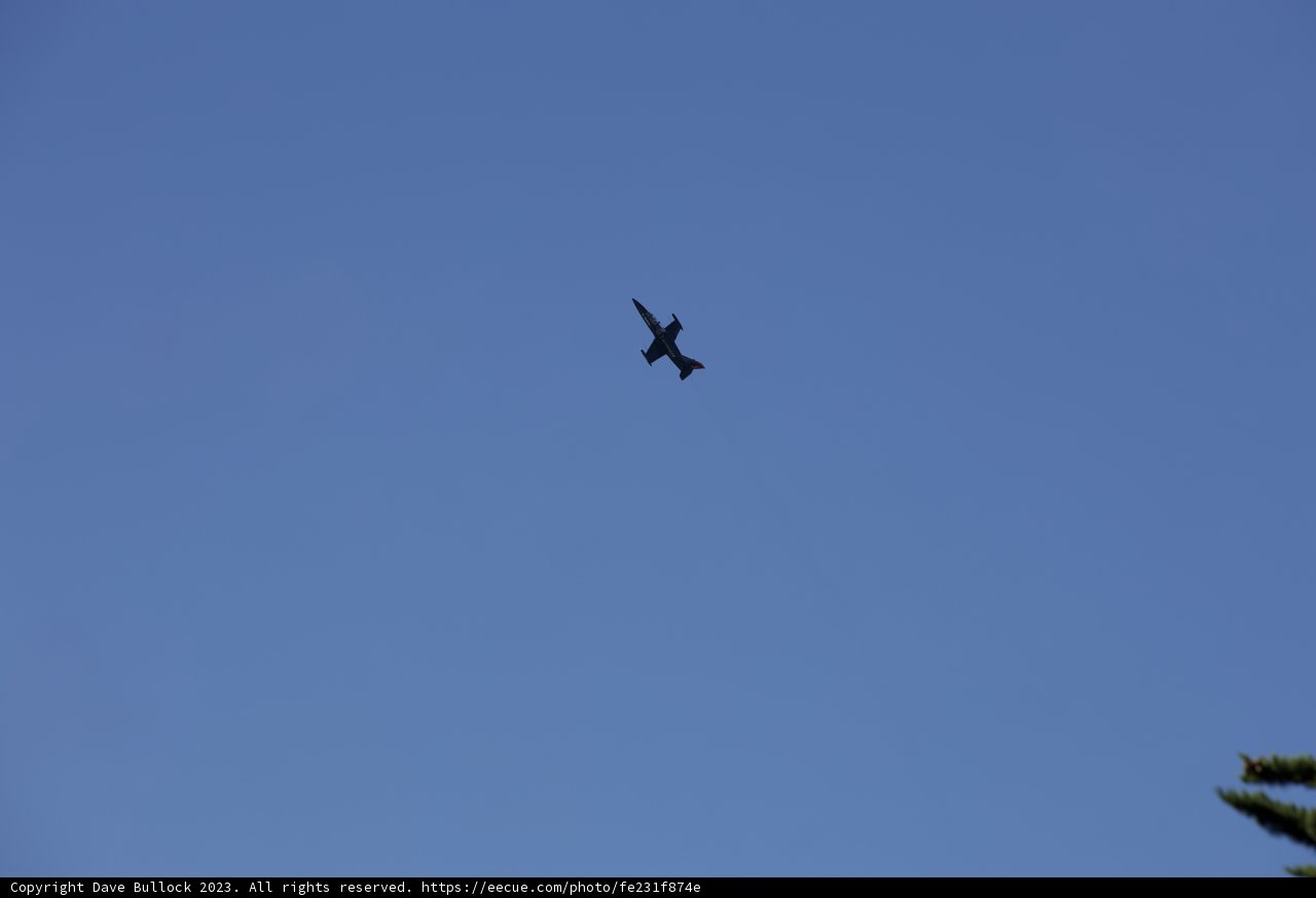 Fleet Week Spectacle: The Blackbird at Great Meadow Park