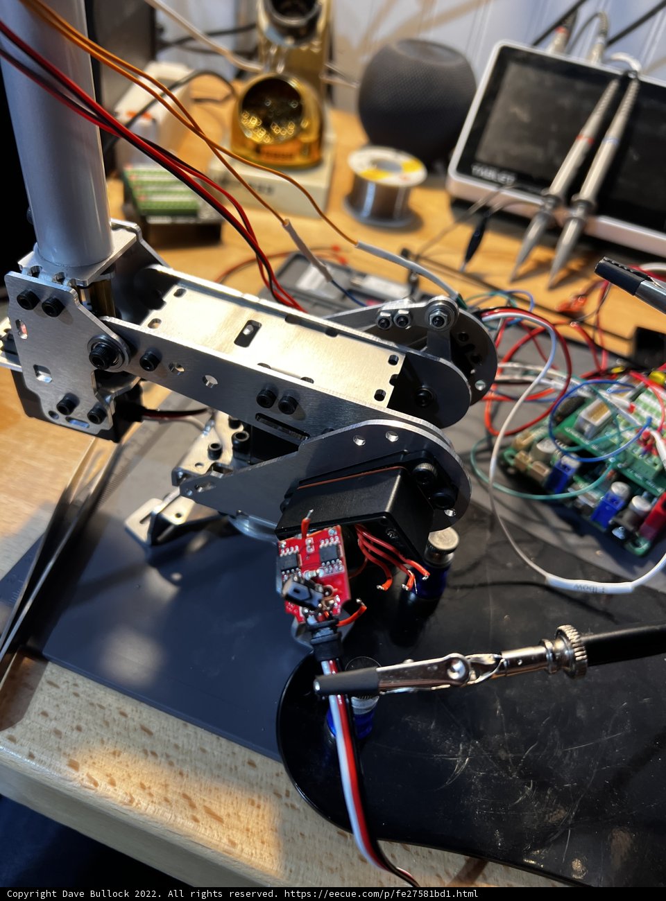 Robotic Arm in a Manufacturing Factory