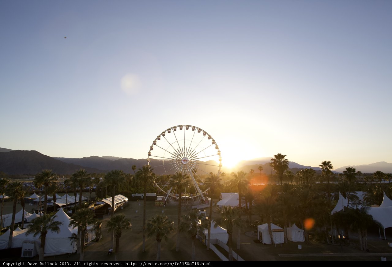 Ferris Wheel at Sunset