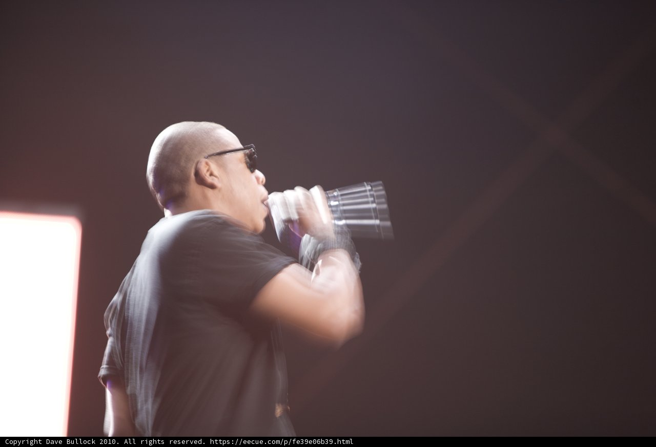 Live performance with a microphone