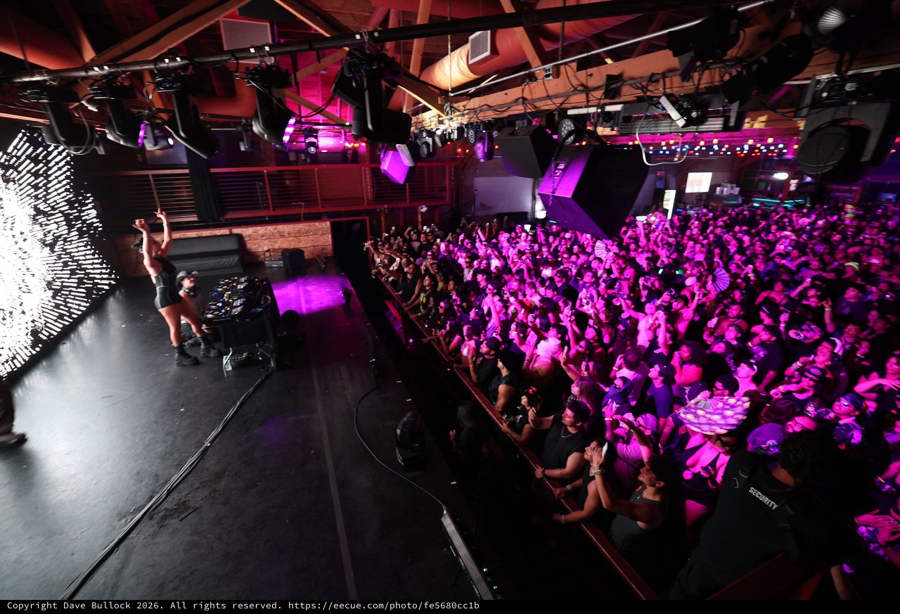 Packed Crowd Electrified by DJ at Wobbleland 2026