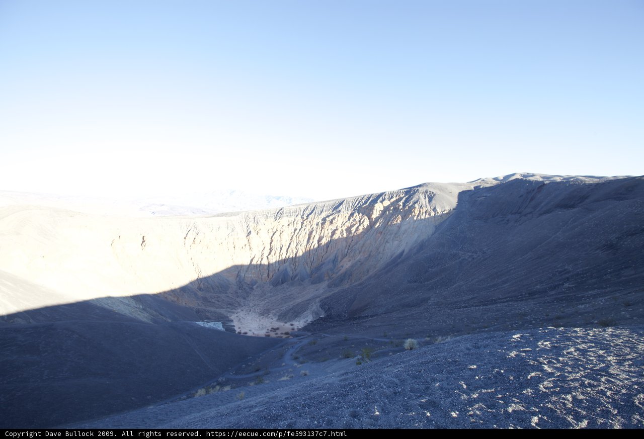 The Majestic Mountain and its Crater