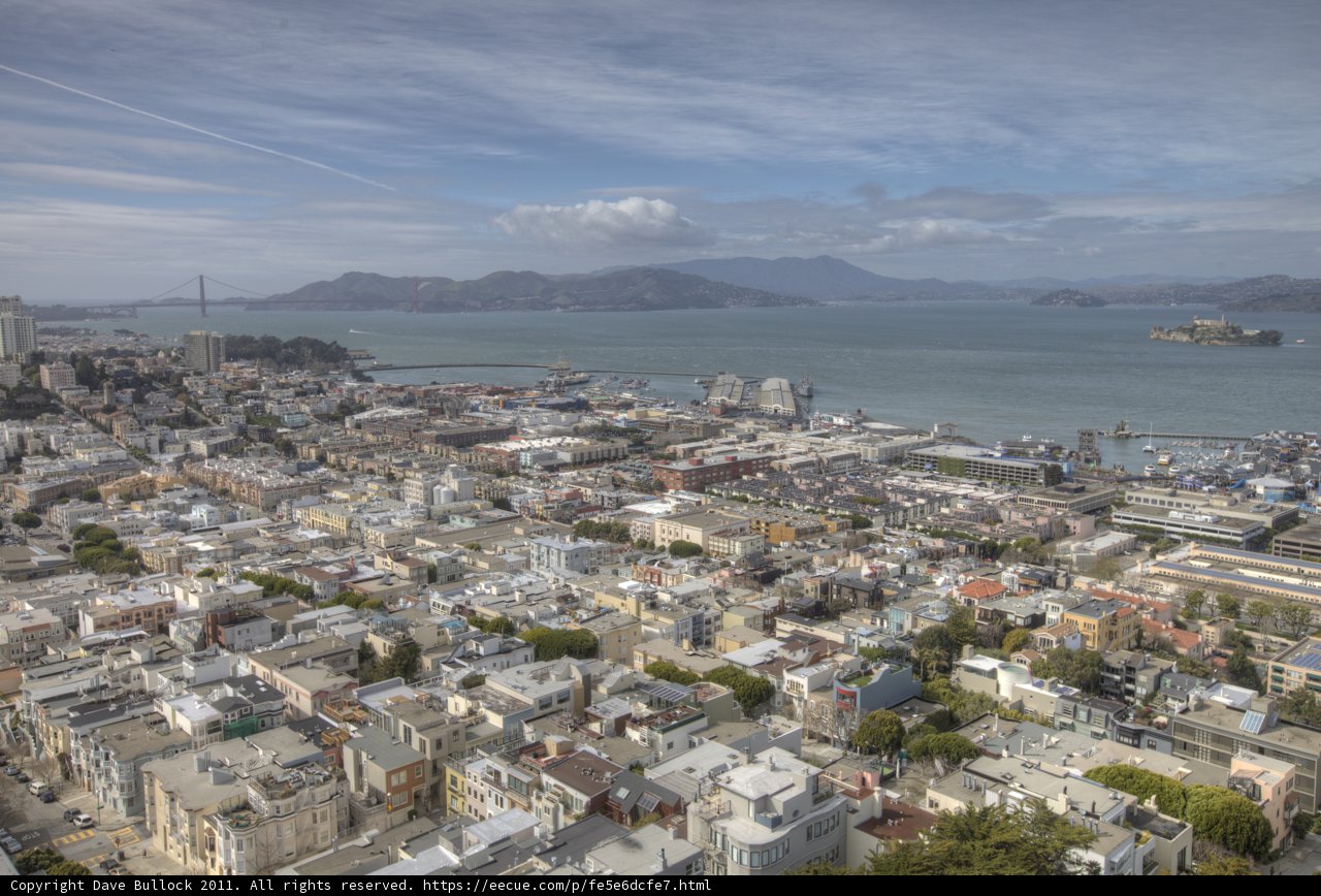 Urban Scenery in San Francisco