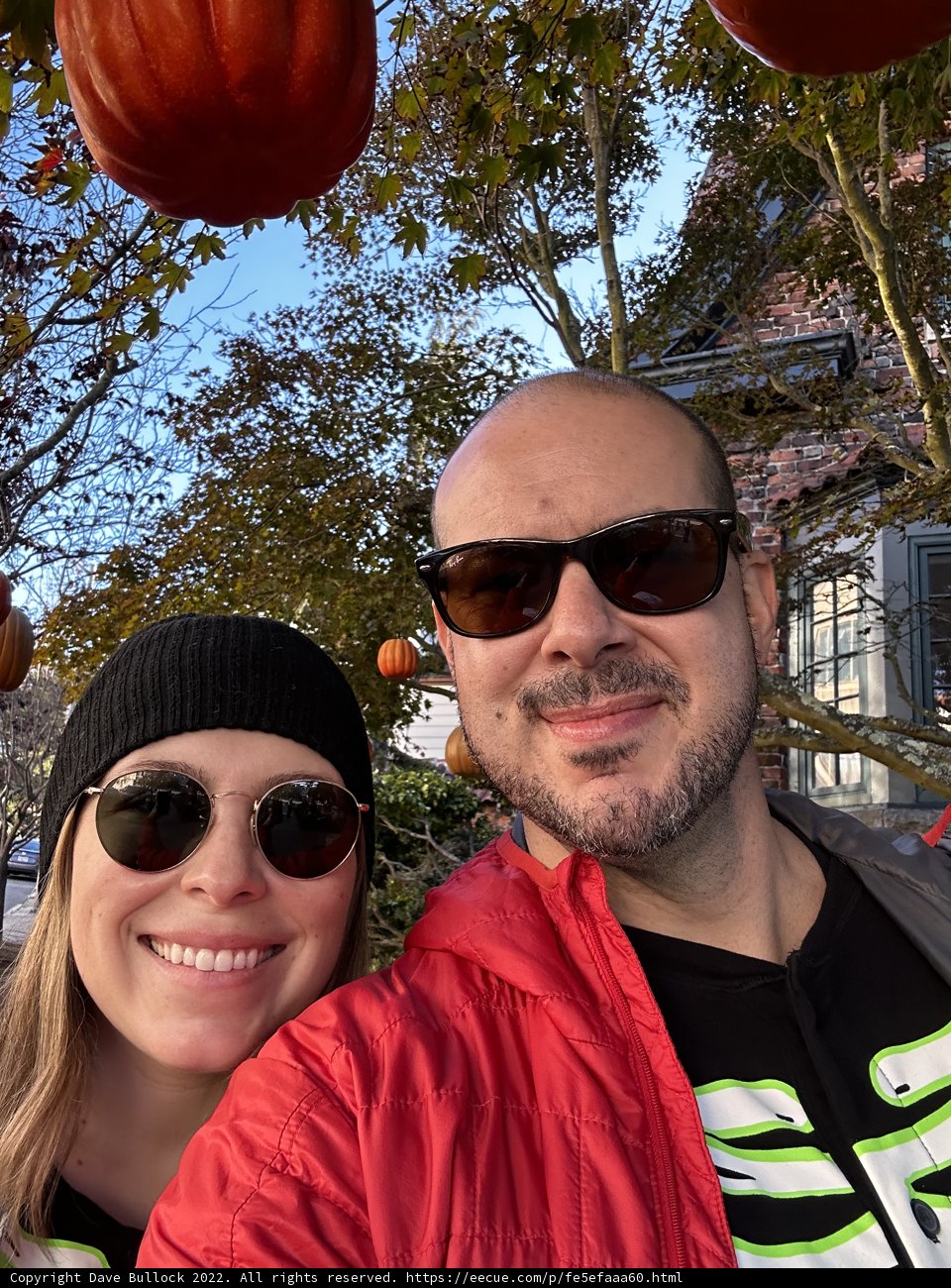 Pumpkin Selfie in San Francisco