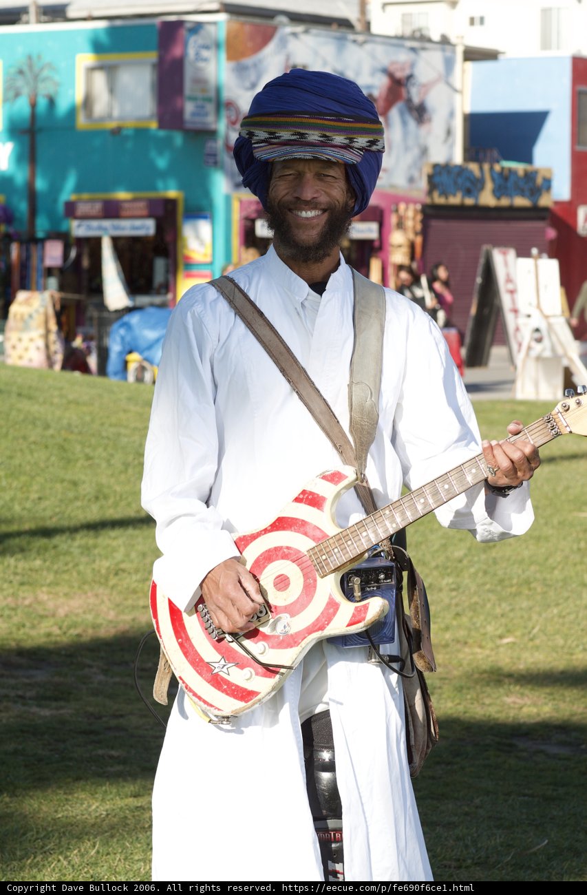 The Musical Man in White