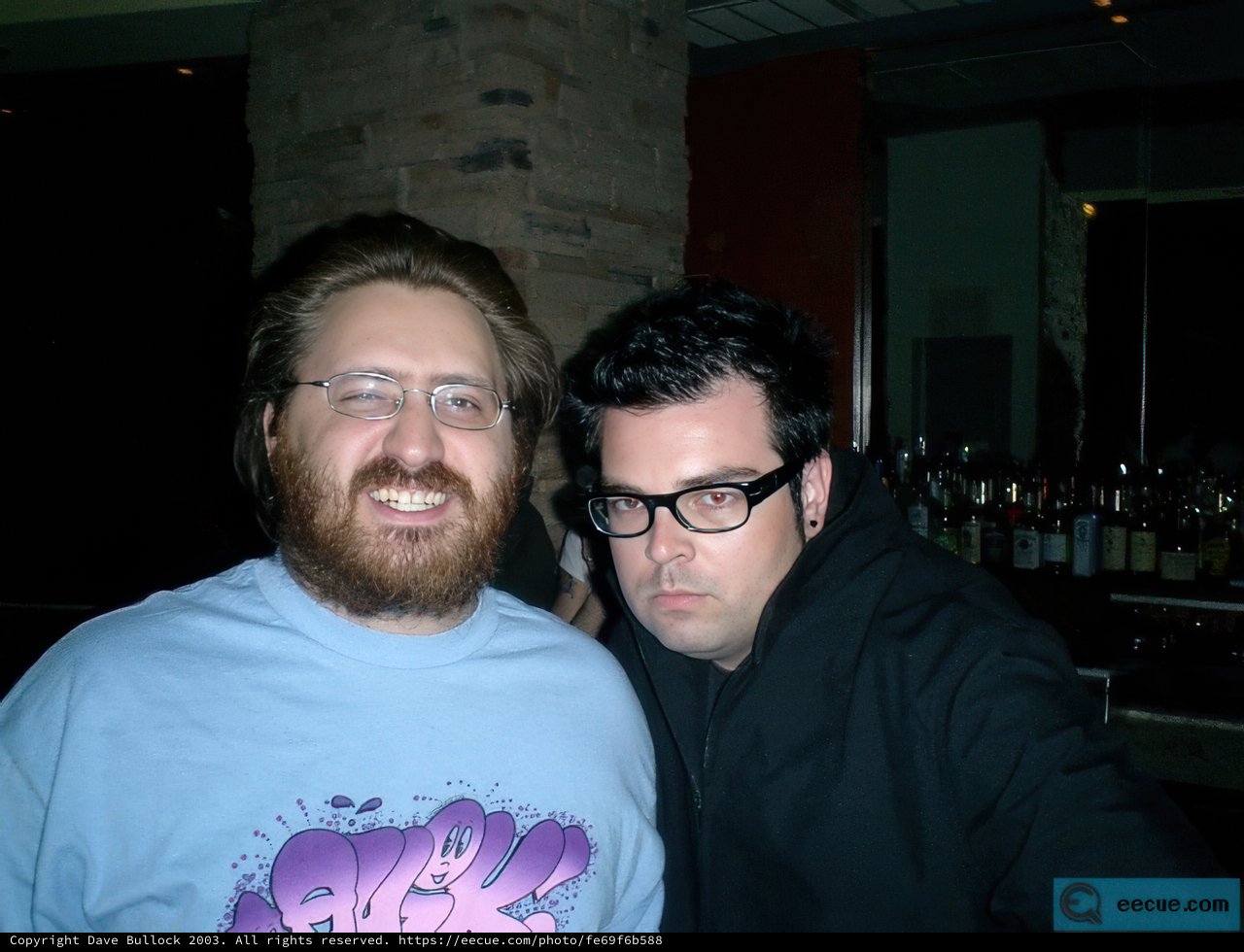 Bearded Duo at the Bar