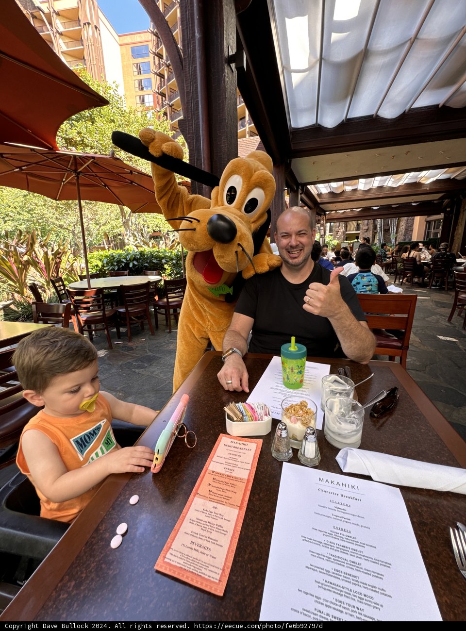 Breakfast Fun at Aulani
