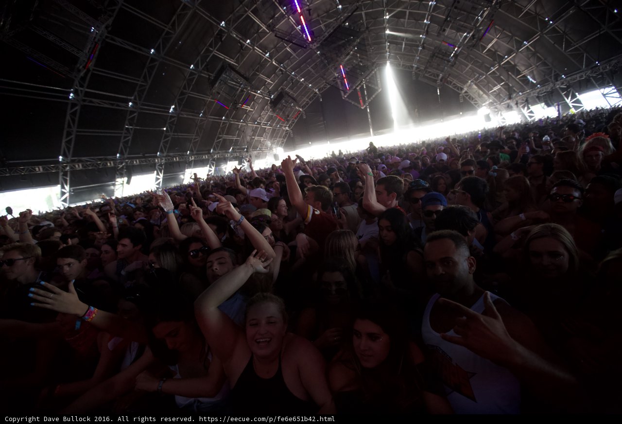 Coachella Crowd Goes Wild
