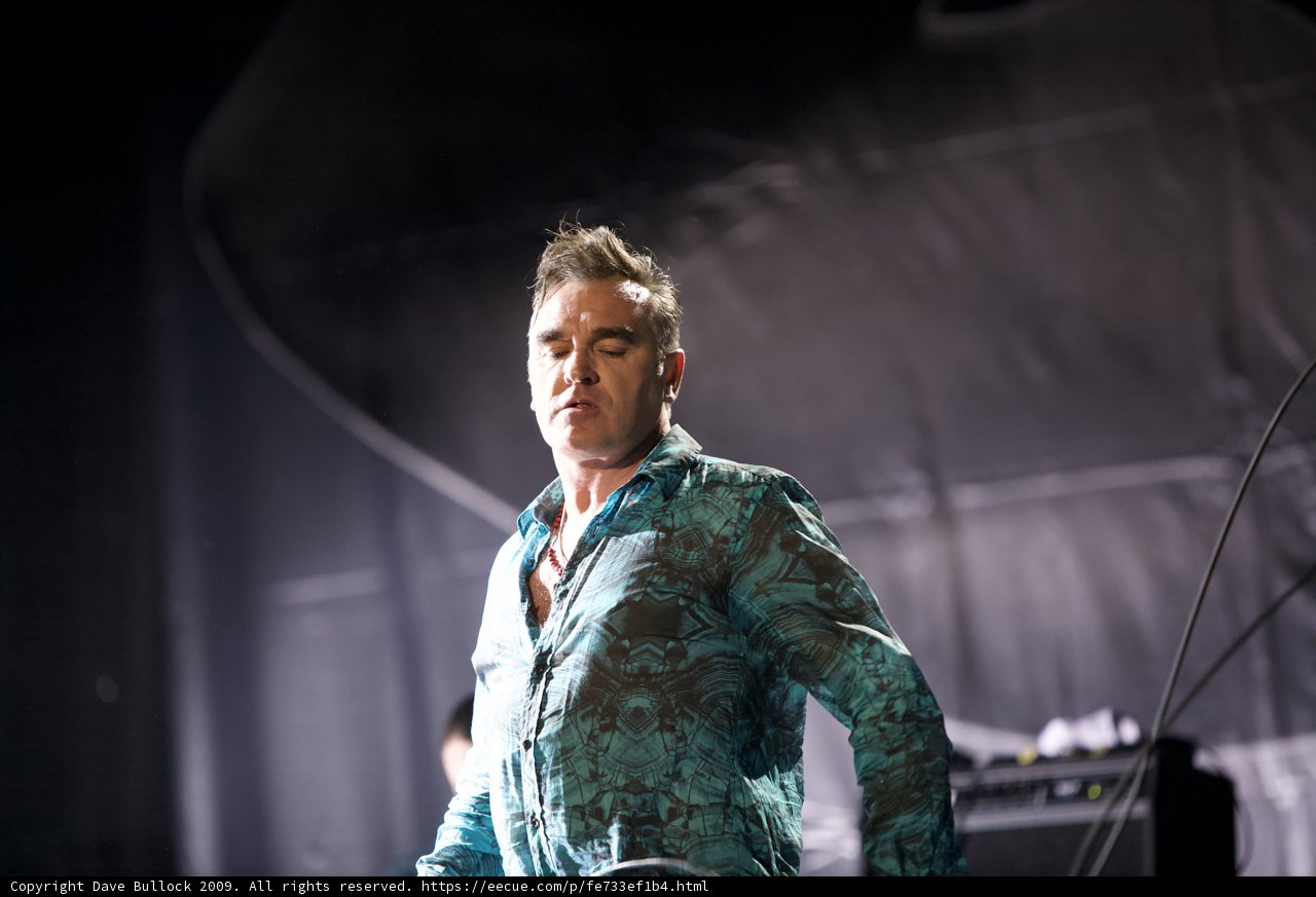 Morrissey Performs Solo to a Packed Crowd at Coachella 2009