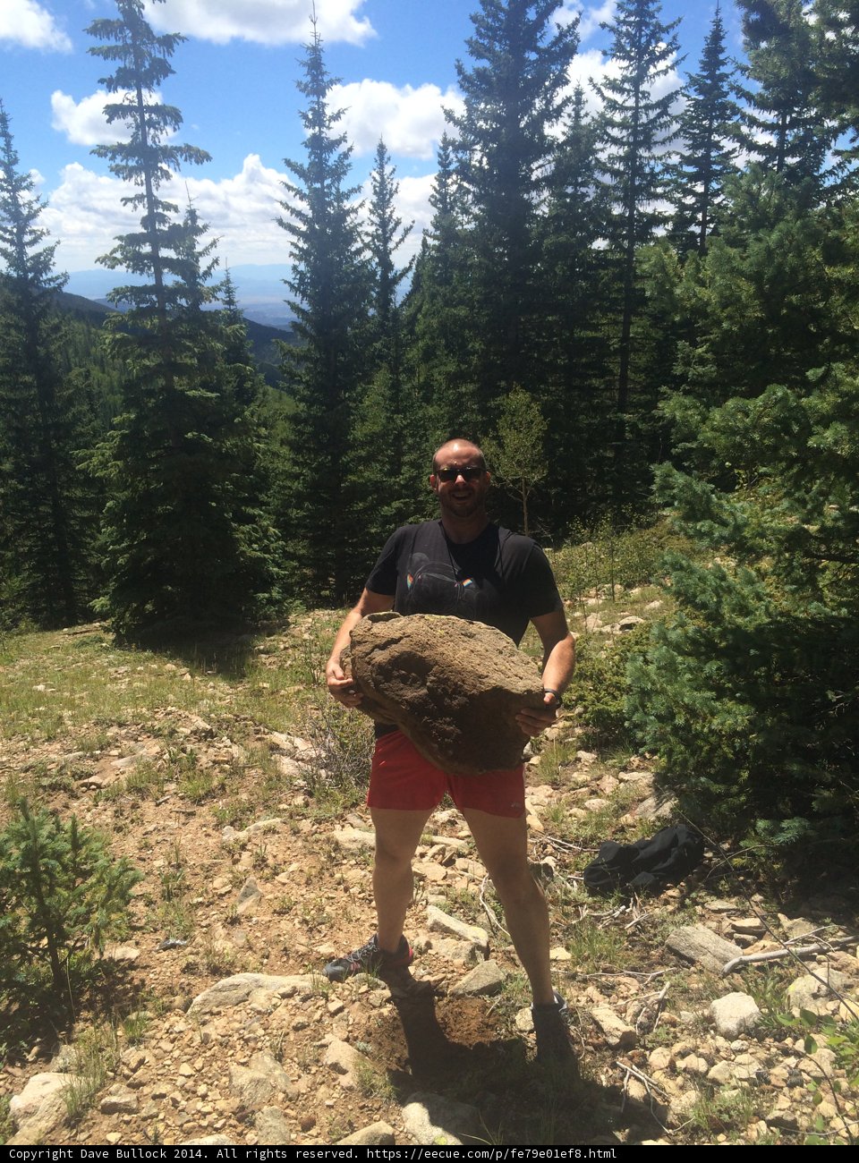 The Mighty Rock of the Mountain Trail