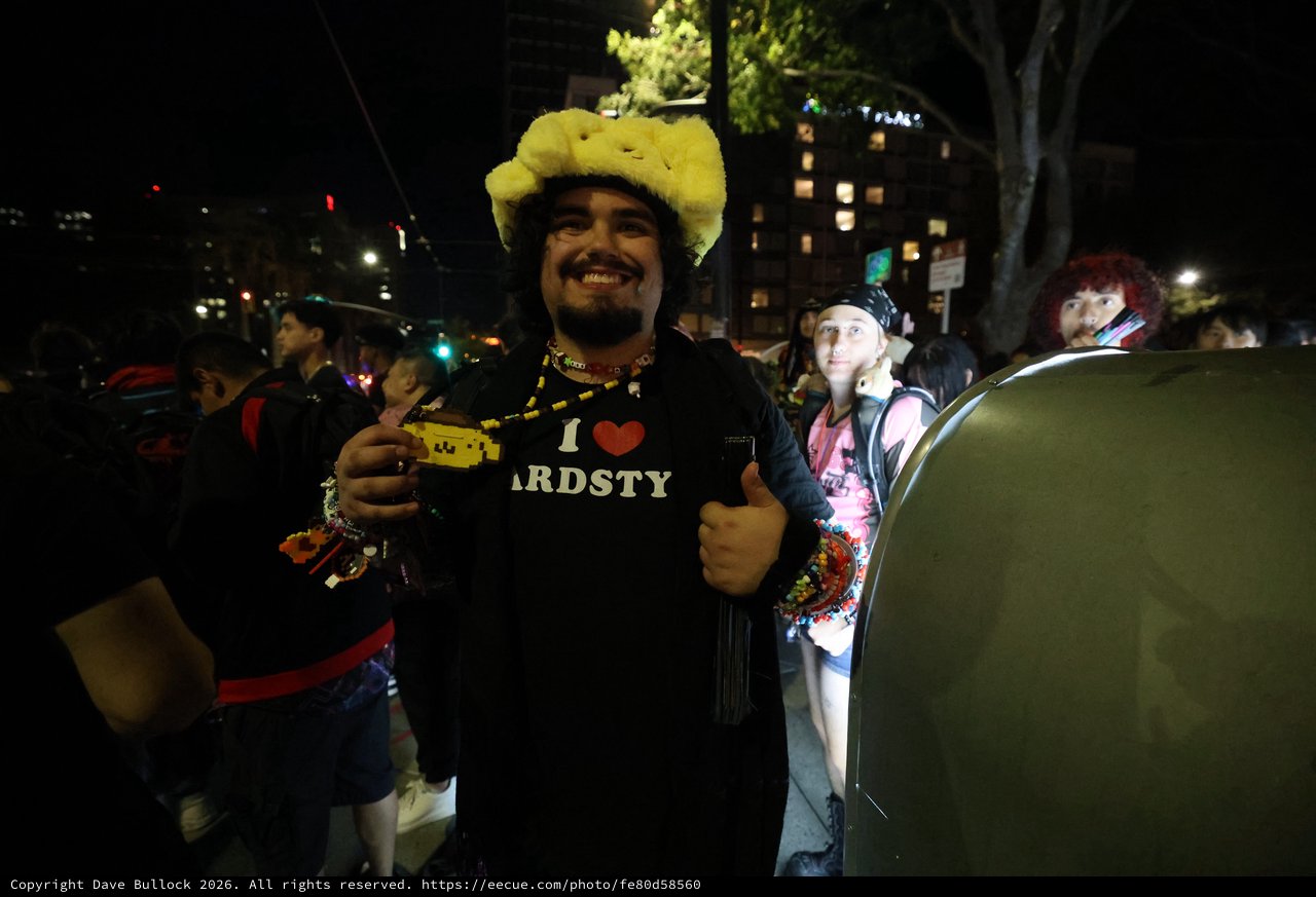 Wobbleland Festival Goer Flaunts Pikachu Hat and Kandi