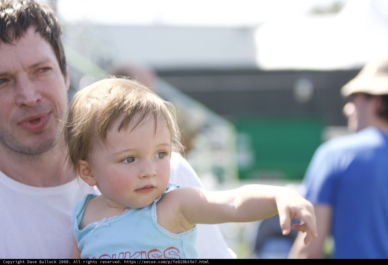 Father and Child at Coachella