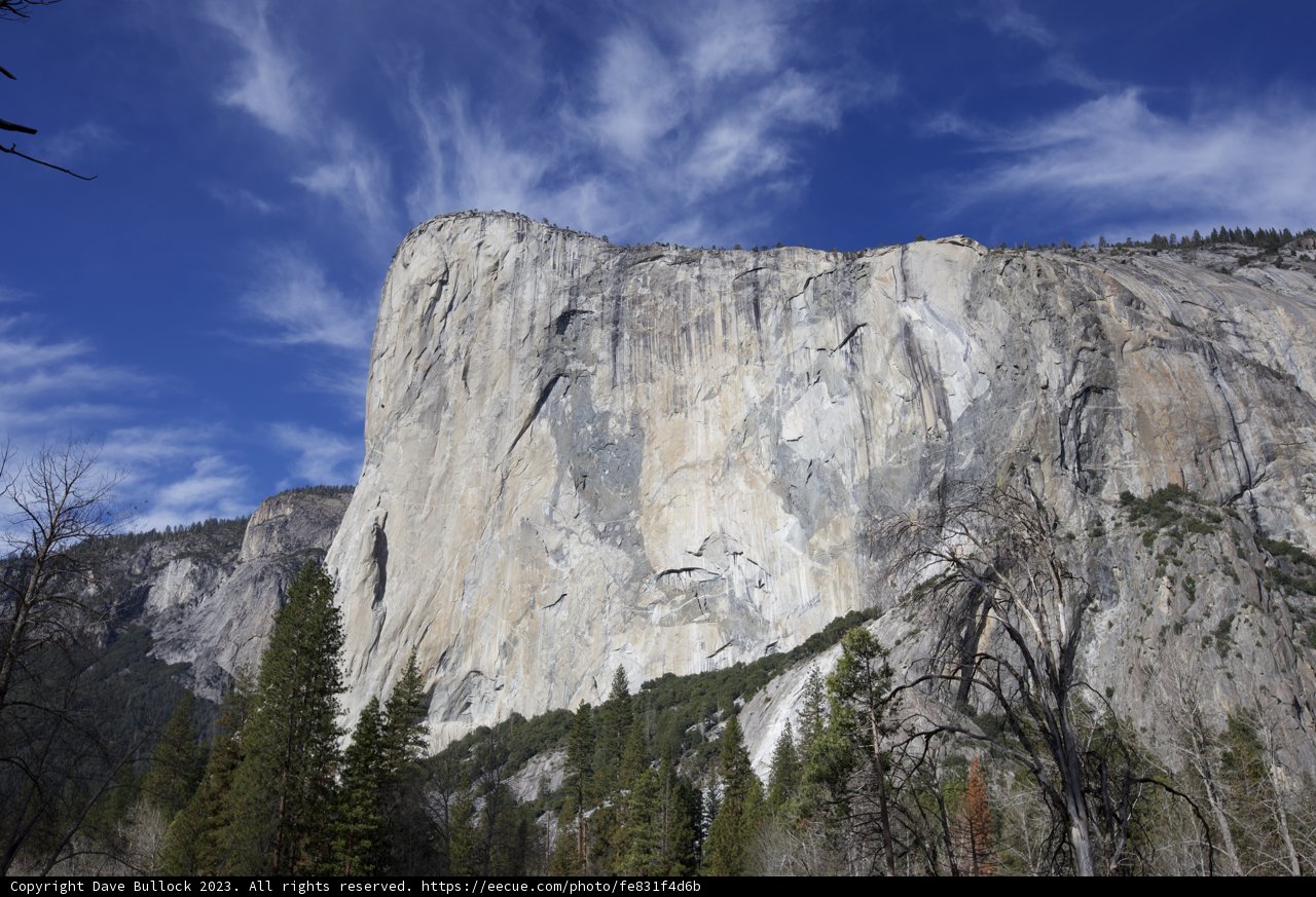 Majestic El Capitan in Winter