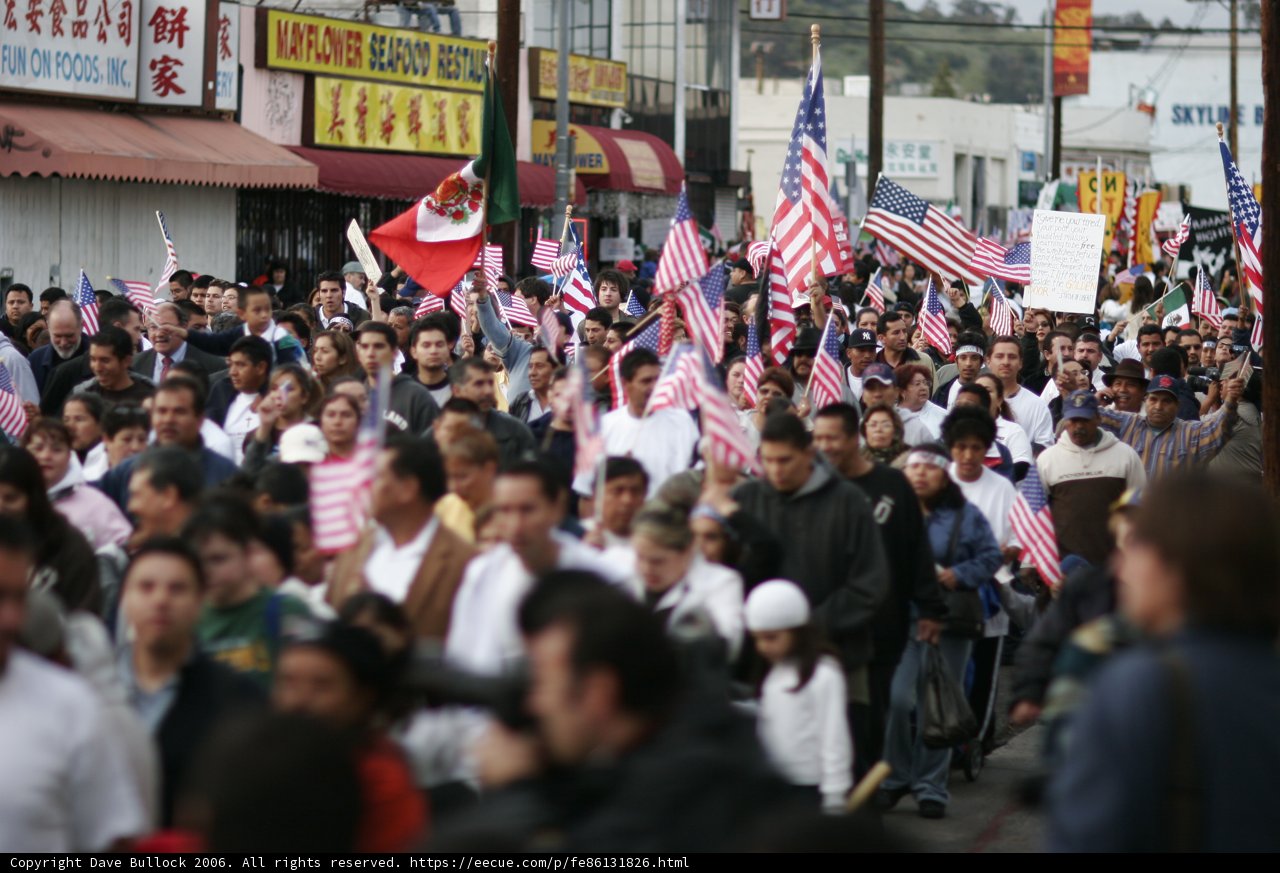 Patriotic Crowd