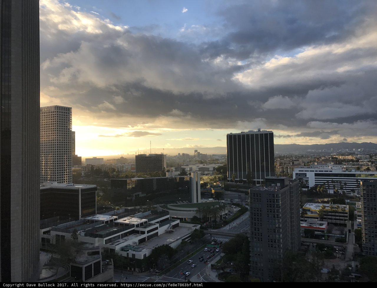 Urban Metropolis Sunset